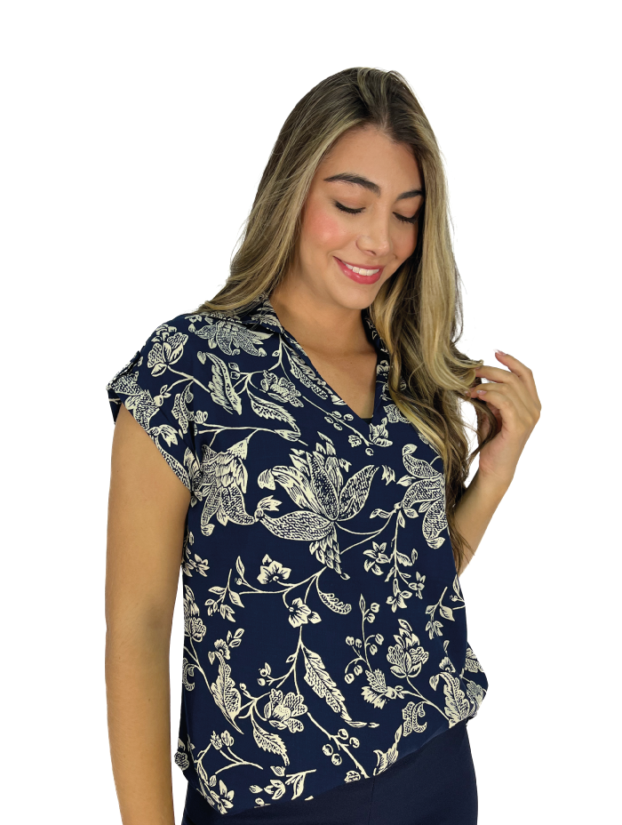 BLUSA RODADA CHARRETERA