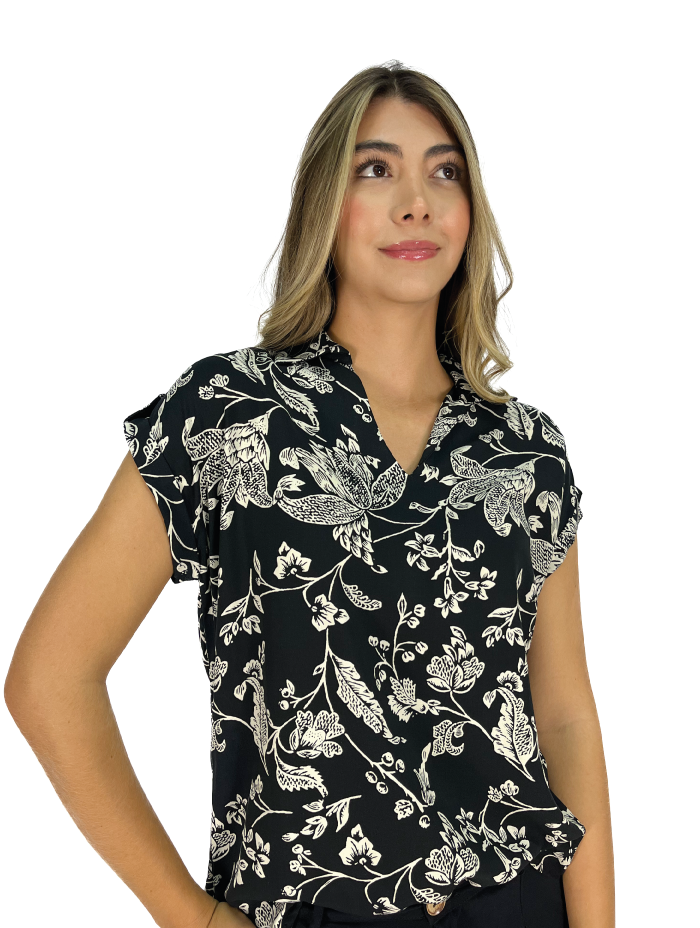 BLUSA RODADA CHARRETERA